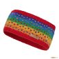 Preview: Stirnband im Regenbogen-Look
